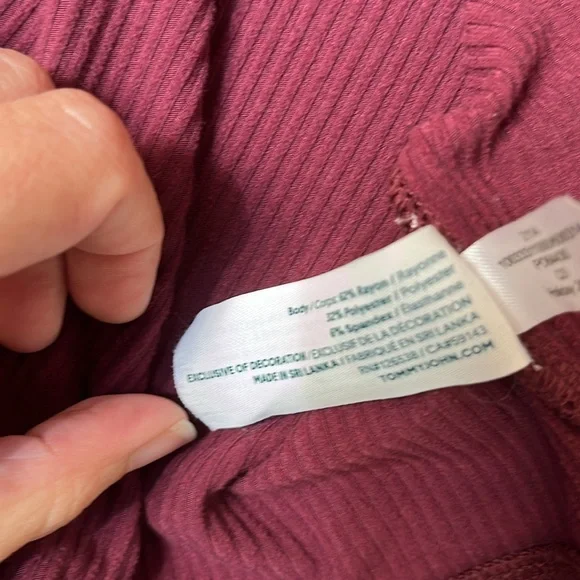 Tommy John Ribbed Pajama Set - Picture 11 of 12